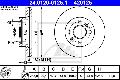 Tarcza hamulcowa do Renault, 24.0120-0125.1, ATE w ofercie sklepu e-autoparts.pl 