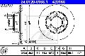 Tarcza hamulcowa do VW, 24.0120-0168.1, ATE w ofercie sklepu e-autoparts.pl 