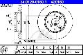 Tarcza hamulcowa do Citroena, 24.0120-0180.1, ATE w ofercie sklepu e-autoparts.pl 