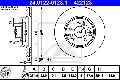 Tarcza hamulcowa do Mercedesa, 24.0122-0123.1, ATE w ofercie sklepu e-autoparts.pl 