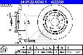 Tarcza hamulcowa do Mitsubishi, 24.0122-0230.1, ATE w ofercie sklepu e-autoparts.pl 