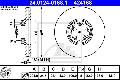 Tarcza hamulcowa do Forda, 24.0124-0168.1, ATE w ofercie sklepu e-autoparts.pl 