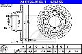 Tarcza hamulcowa do Porsche, 24.0124-0183.1, ATE w ofercie sklepu e-autoparts.pl 