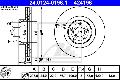 Tarcza hamulcowa do Subaru, 24.0124-0196.1, ATE w ofercie sklepu e-autoparts.pl 