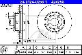 Tarcza hamulcowa24.0124-0258.1, ATE w ofercie sklepu e-autoparts.pl 