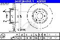 Tarcza hamulcowa do Volvo, 24.0126-0101.1, ATE w ofercie sklepu e-autoparts.pl 