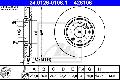 Tarcza hamulcowa do Citroena, 24.0126-0106.1, ATE w ofercie sklepu e-autoparts.pl 