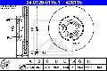 Tarcza hamulcowa do VW, 24.0126-0115.1, ATE w ofercie sklepu e-autoparts.pl 