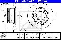 Tarcza hamulcowa do Porsche, 24.0128-0174.1, ATE w ofercie sklepu e-autoparts.pl 