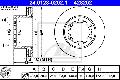 Tarcza hamulcowa do Mercedesa, 24.0128-0202.1, ATE w ofercie sklepu e-autoparts.pl 