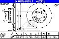 Tarcza hamulcowa do VW, 24.0132-0118.1, ATE w ofercie sklepu e-autoparts.pl 