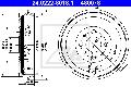 Bęben hamulcowy do Fiata, 24.0222-8018.1, ATE w ofercie sklepu e-autoparts.pl 