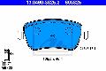 Klocki hamulcowe - komplet do Fiata, 13.0460-3825.2, ATE w ofercie sklepu e-autoparts.pl 