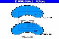 Klocki hamulcowe - komplet do Mercedesa, 13.0460-3945.2, ATE w ofercie sklepu e-autoparts.pl 