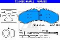 Klocki hamulcowe - komplet do Renault, 13.0460-4860.2, ATE w ofercie sklepu e-autoparts.pl 