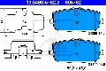 Klocki hamulcowe - komplet do Mazdy, 13.0460-5762.2, ATE w ofercie sklepu e-autoparts.pl 