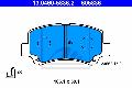 Klocki hamulcowe - komplet do Suzuki, 13.0460-5836.2, ATE w ofercie sklepu e-autoparts.pl 