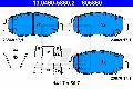 Klocki hamulcowe - komplet do Hondy, 13.0460-5860.2, ATE w ofercie sklepu e-autoparts.pl 