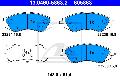 Klocki hamulcowe - komplet do Chevroleta, 13.0460-5863.2, ATE w ofercie sklepu e-autoparts.pl 