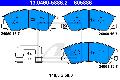 Klocki hamulcowe - komplet do Hyundia, 13.0460-5886.2, ATE w ofercie sklepu e-autoparts.pl 