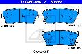 Klocki hamulcowe - komplet do Suzuki, 13.0460-5967.2, ATE w ofercie sklepu e-autoparts.pl 