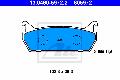 Klocki hamulcowe - komplet do Mazdy, 13.0460-5972.2, ATE w ofercie sklepu e-autoparts.pl 