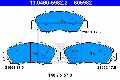 Klocki hamulcowe - komplet do Hondy, 13.0460-5982.2, ATE w ofercie sklepu e-autoparts.pl 