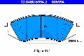 Klocki hamulcowe - komplet do Daewoo, 13.0460-5994.2, ATE w ofercie sklepu e-autoparts.pl 