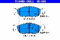 Klocki hamulcowe - komplet do Peugeota, 13.0460-7088.2, ATE w ofercie sklepu e-autoparts.pl 