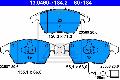 Klocki hamulcowe - komplet do VW, 13.0460-7184.2, ATE w ofercie sklepu e-autoparts.pl 