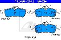 Klocki hamulcowe - komplet do Toyoty, 13.0460-7214.2, ATE w ofercie sklepu e-autoparts.pl 