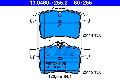 Klocki hamulcowe - komplet do Jaguara, 13.0460-7255.2, ATE w ofercie sklepu e-autoparts.pl 