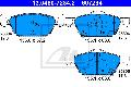Klocki hamulcowe - komplet do Hondy, 13.0460-7284.2, ATE w ofercie sklepu e-autoparts.pl 