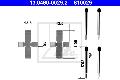 Zestaw akcesoriów, klocki hamulcowe do Alfy, 13.0460-0029.2, ATE w ofercie sklepu e-autoparts.pl 