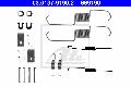 Zestaw dodatków, szczęki hamulcowe do Hondy, 03.0137-9190.2, ATE w ofercie sklepu e-autoparts.pl 