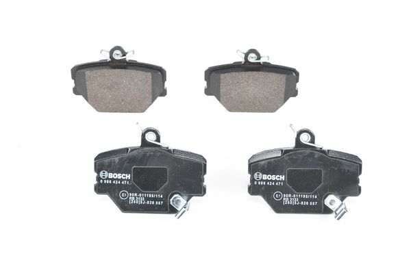 Klocki hamulcowe - komplet 0 986 424 471 BOSCH