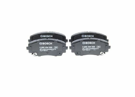 Klocki hamulcowe - komplet 0 986 494 688 BOSCH