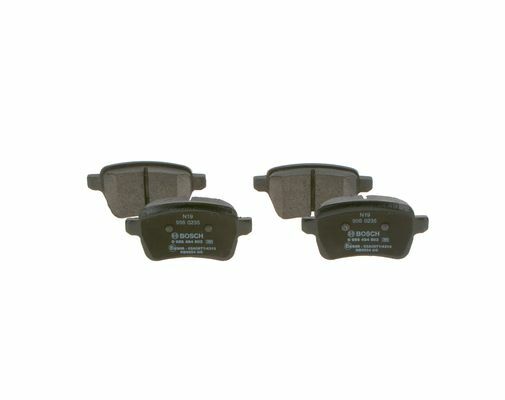 Klocki hamulcowe - komplet 0 986 494 802 BOSCH