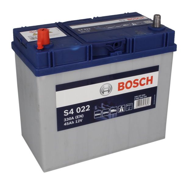 Akumulator, S4 45Ah 330A (L+) do Mitsubishi, 0 092 S40 220, BOSCH w ofercie sklepu e-autoparts.pl 