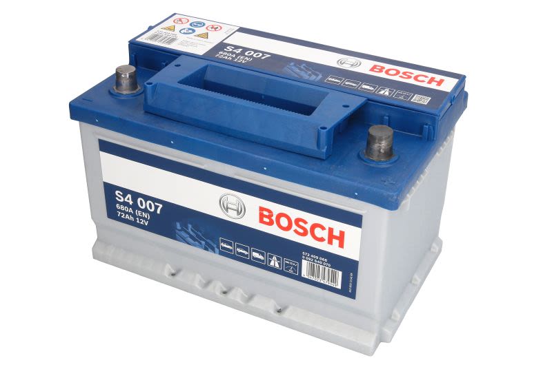 Akumulator, S4 72Ah 680A (L-) do BMW, 0 092 S40 070, BOSCH w ofercie sklepu e-autoparts.pl 