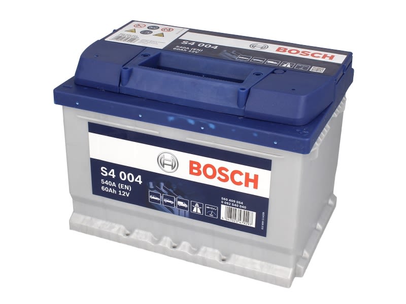 Akumulator, S4 60Ah 540A (L-) do BMW, 0 092 S40 040, BOSCH w ofercie sklepu e-autoparts.pl 
