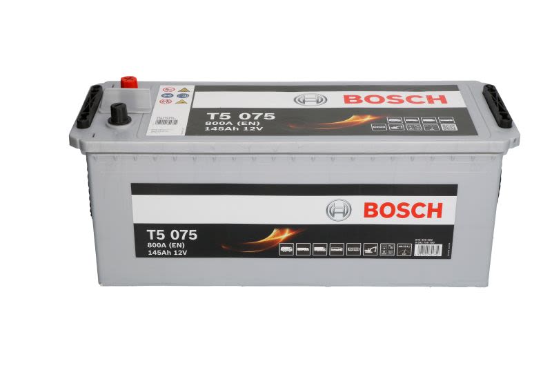 Akumulator, T5 145Ah 800A do Mercedesa, 0 092 T50 750, BOSCH w ofercie sklepu e-autoparts.pl 