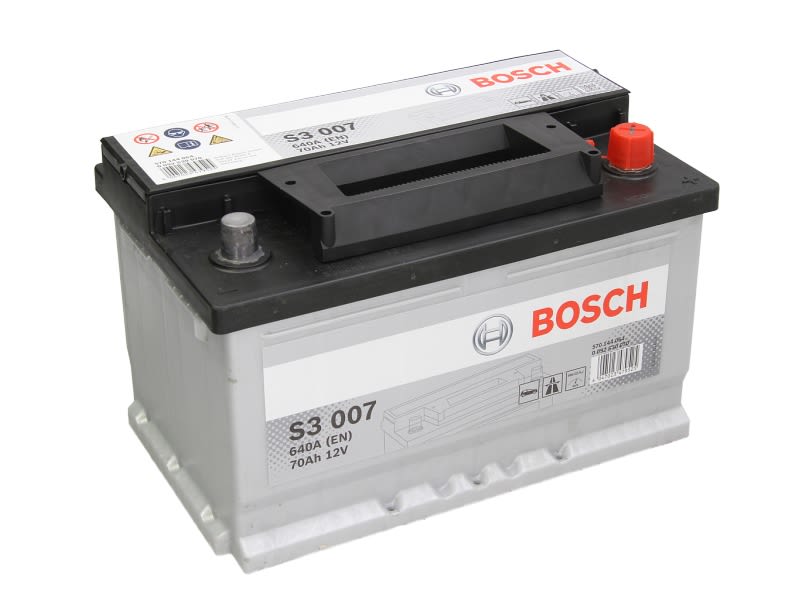 Akumulator, S3 70Ah 640A (L-) do BMW, 0 092 S30 070, BOSCH w ofercie sklepu e-autoparts.pl 