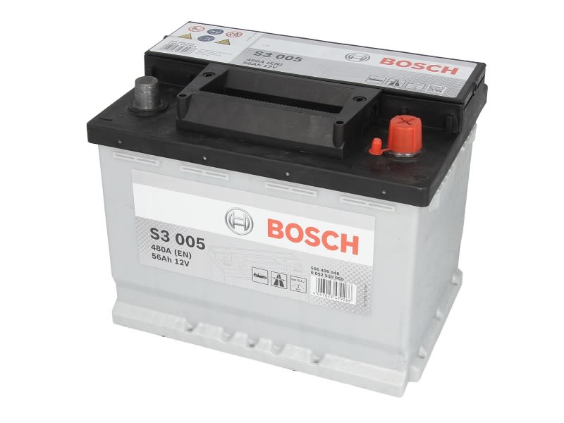 Akumulator, S3 56Ah 480A (L-) do BMW, 0 092 S30 050, BOSCH w ofercie sklepu e-autoparts.pl 