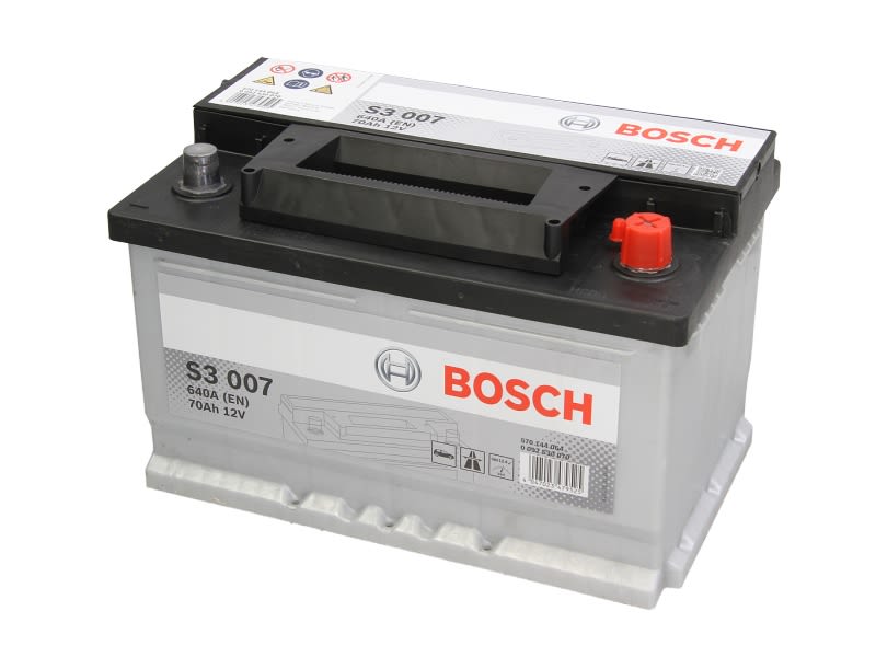 Akumulator, S3 70Ah 640A (L-) do BMW, 0 092 S30 070, BOSCH w ofercie sklepu e-autoparts.pl 