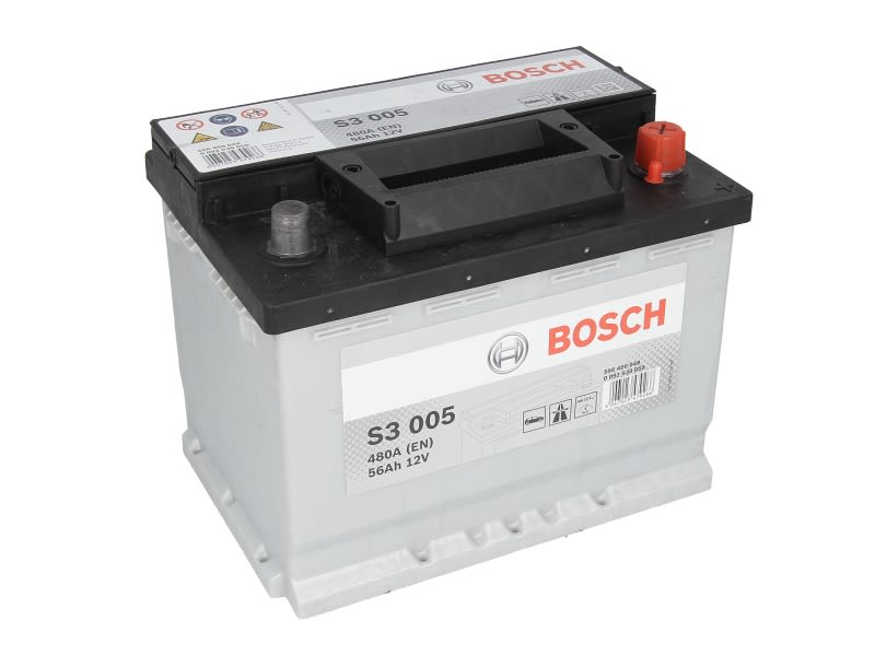 Akumulator, S3 56Ah 480A (L-) do BMW, 0 092 S30 050, BOSCH w ofercie sklepu e-autoparts.pl 