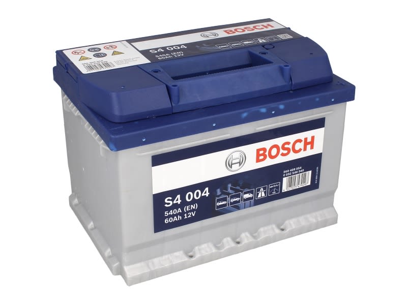 Akumulator, S4 60Ah 540A (L-) do BMW, 0 092 S40 040, BOSCH w ofercie sklepu e-autoparts.pl 