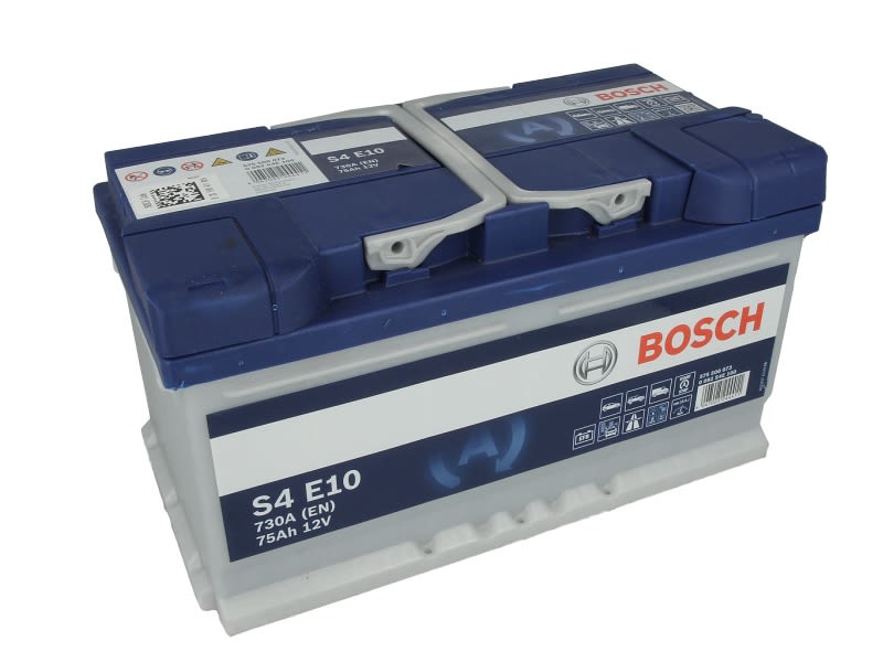Akumulator, S4E 75Ah 730A (L-) do Forda, 0 092 S4E 100, BOSCH w ofercie sklepu e-autoparts.pl 