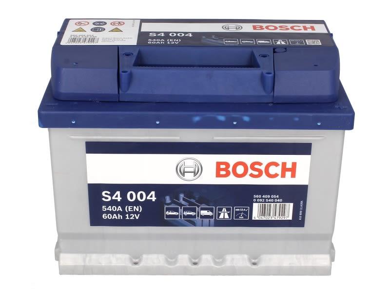 Akumulator, S4 60Ah 540A (L-) do BMW, 0 092 S40 040, BOSCH w ofercie sklepu e-autoparts.pl 