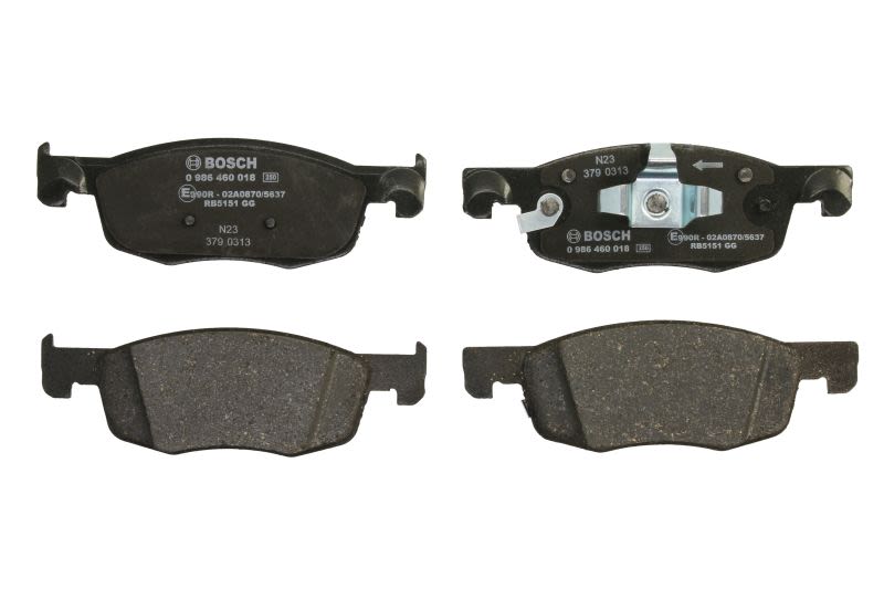 KLOCKI HAMULC. TOYOTA YARIS 20- PRZÓD do Toyoty, 0 986 460 018, BOSCH w ofercie sklepu e-autoparts.pl 